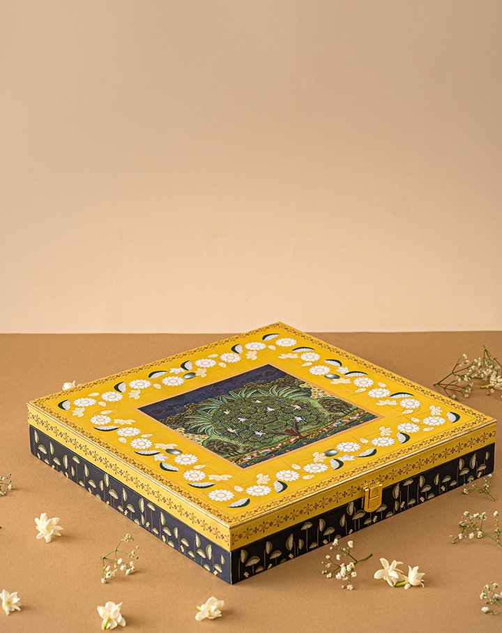 ‘Vanya’ MDF Box | Rajasthani Miniature Art Print